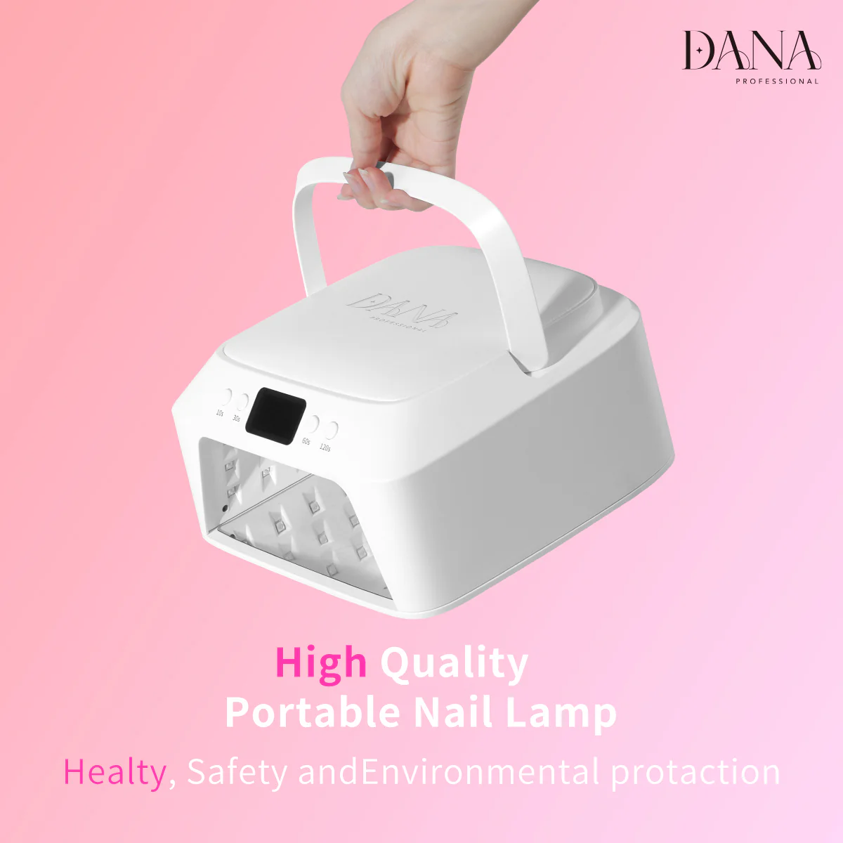 Dana Professional Intelligent UV/LED Nail Lamp – Premium Edition - Image 3