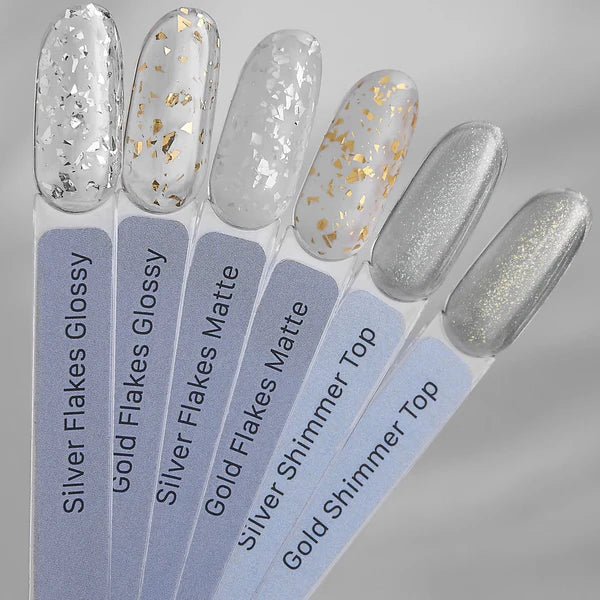 HEY LOVE Shimmer Top Silver, 15ml - Image 3